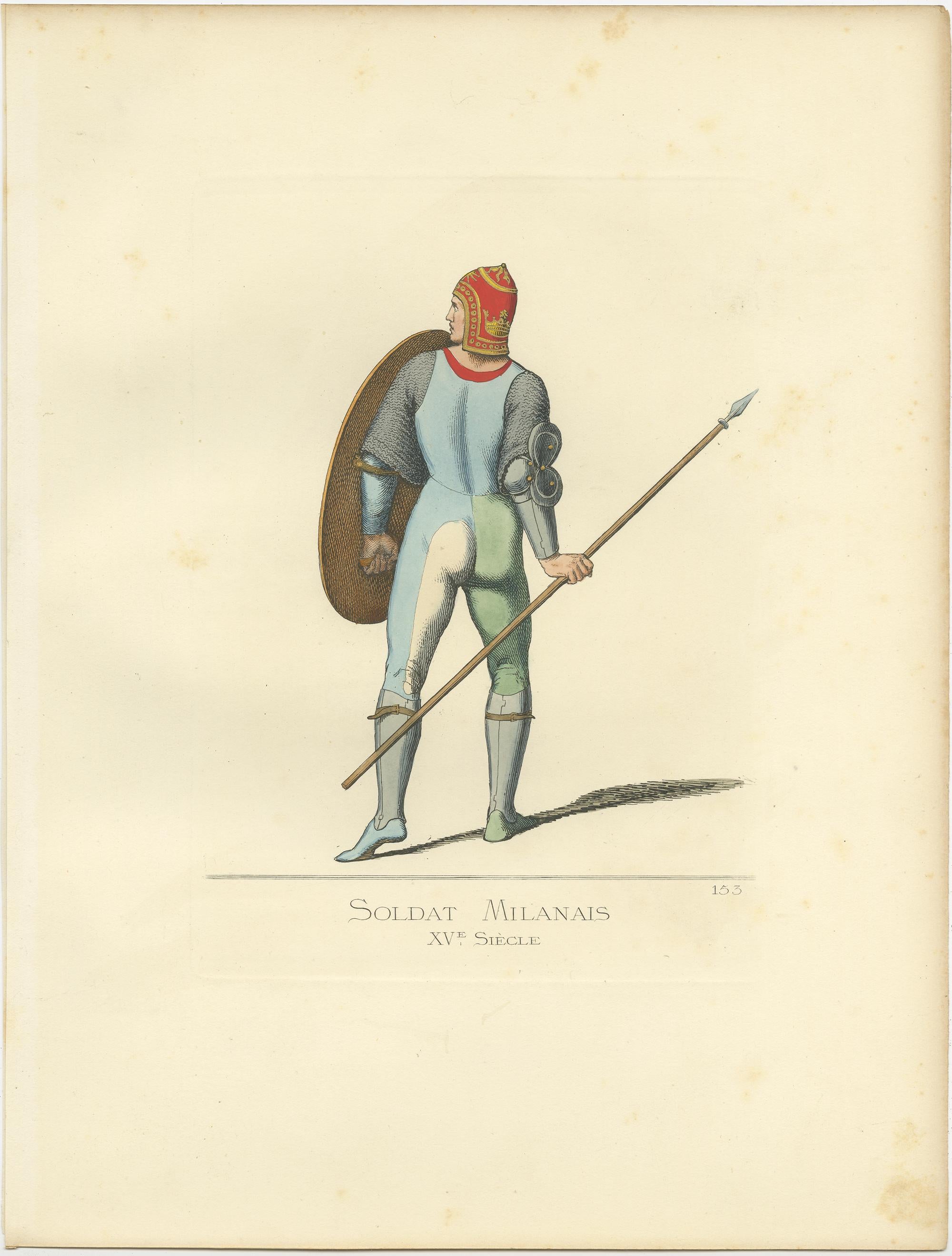 15th century french soldier