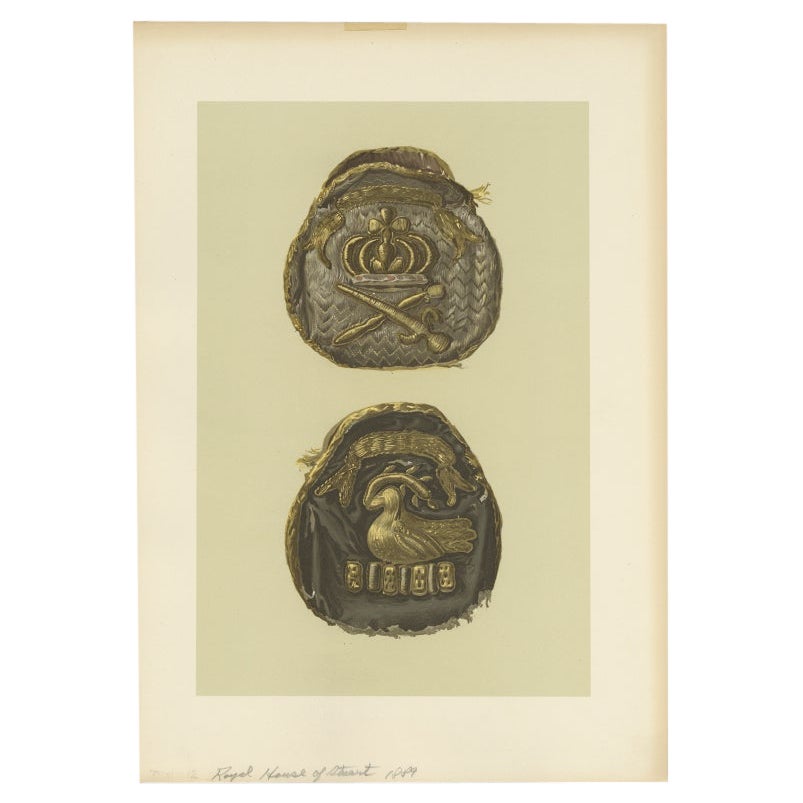 Antique Print of a Purse by Gibb, 1890