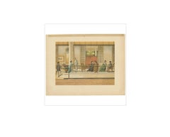 Antique Print of a Scene in Tegal ‘Indonesia’ by M.T.H. Perelaer, 1888