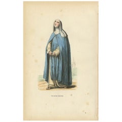 Antiker Druck einer Theatine der Kardinal von Clerics Regular, 1845