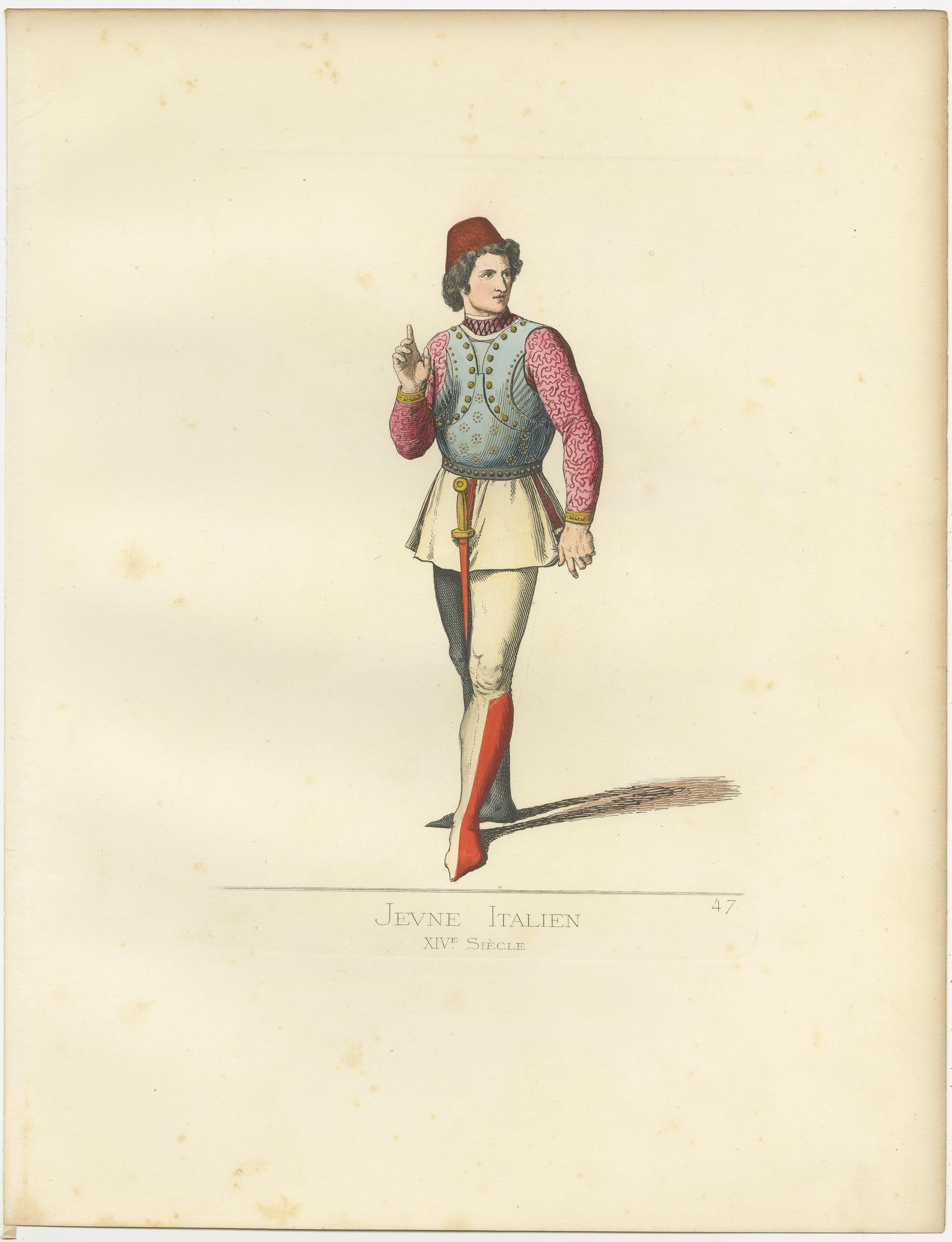 Stampa antica intitolata 