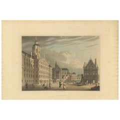 Used Print of Amsterdam by Bowyer, '1816'