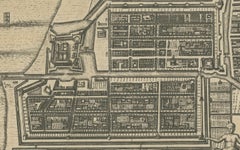 Antique Print of Batavia, Capital of the Dutch East Indies — Van der Aa, ca.1725