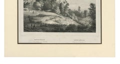 Antique Print of Batoe-Medjah 'Ambon, Indonesia' by C.W.M Van de Velde