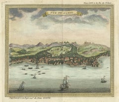 Antique Print of Dabul 'now Dabhol' India, 1766