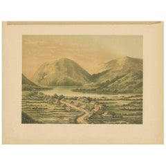 Antique Print of Desa Simpoengan 'Indonesia' by M.T.H. Perelaer, 1888