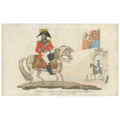 Antique Print of George IV, King of the United Kingdom, by Evans, 1815