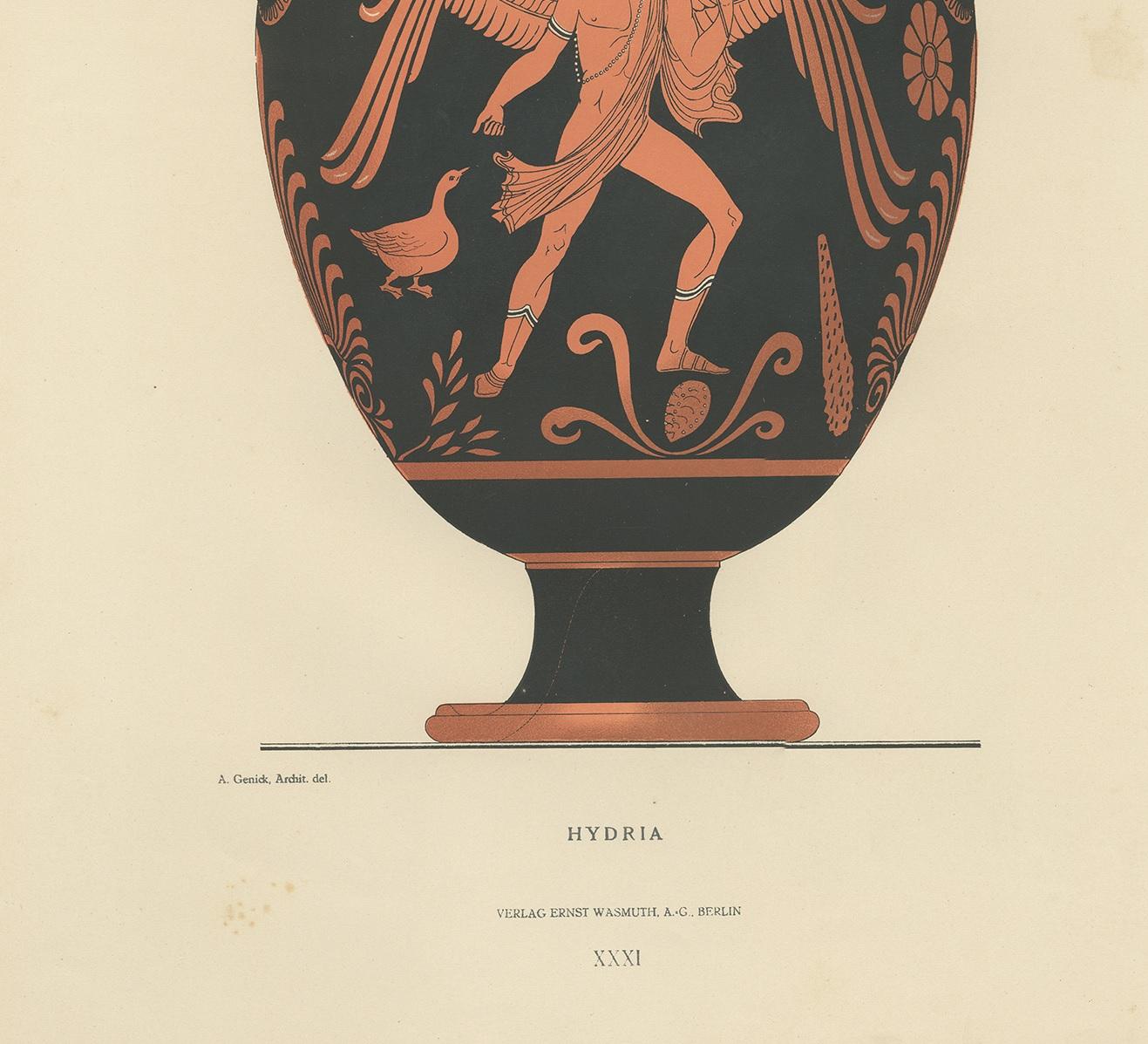 hydria greek vase