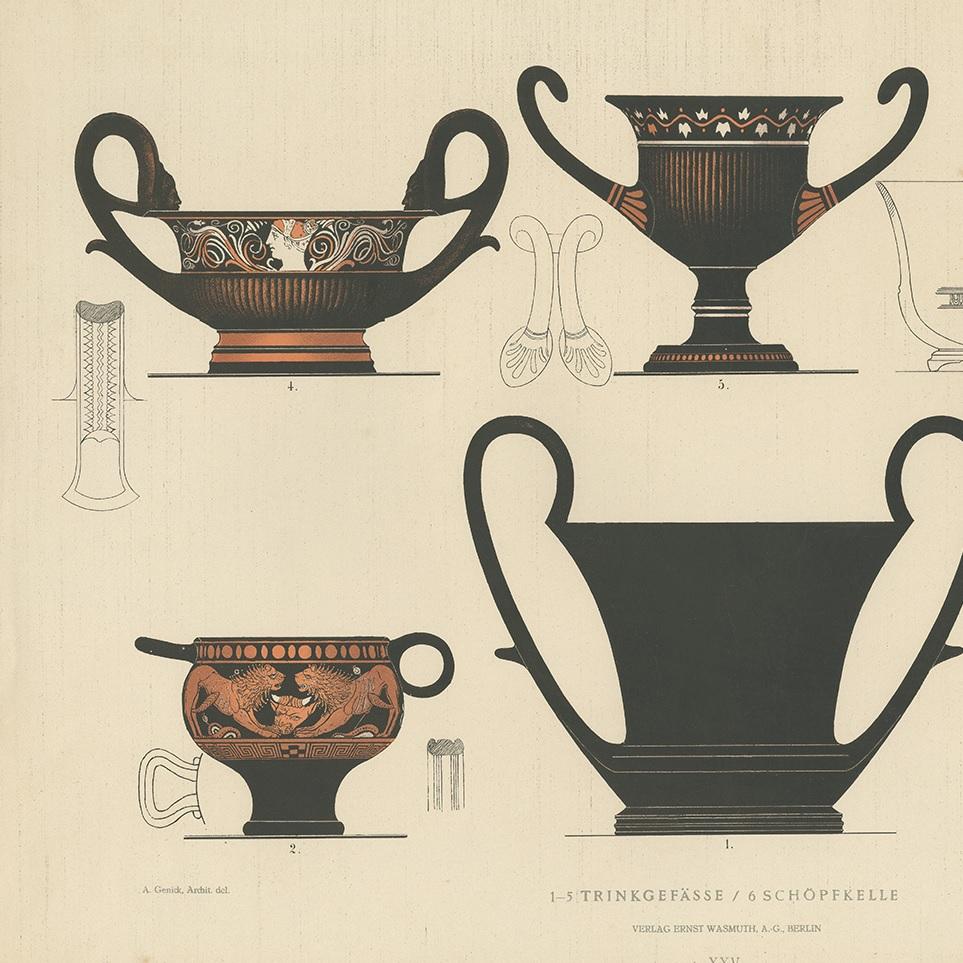 ancient greek drinking vessels