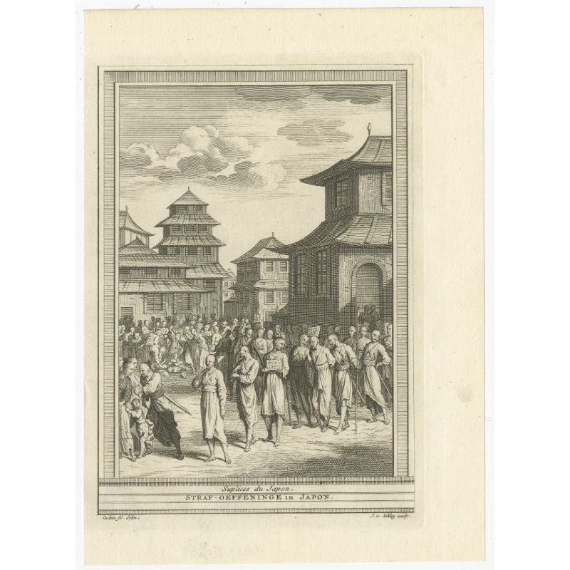 Gravure ancienne intitulée 