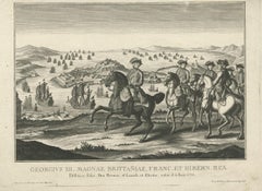 Antique Print of King George III by Probst, circa 1790