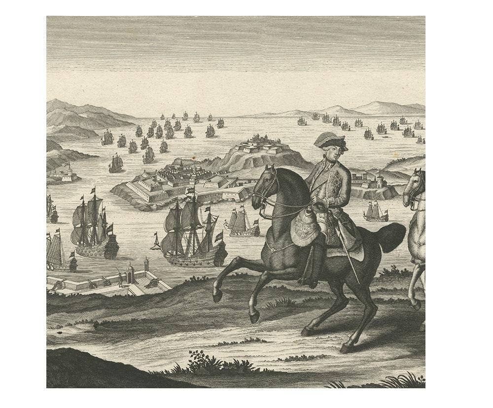 Antique Print of King George III by Probst, circa 1790
