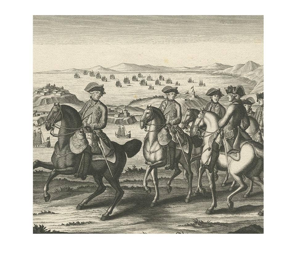 Antique Print of King George III by Probst, circa 1790
