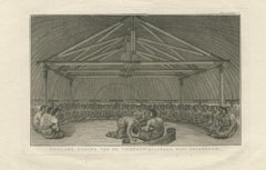 Antique Print of King Poulaho of the Friendly Islands by Cook, 1803