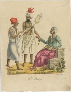 IIIter Stamm – Indian Men in Traditional Dress c.1816