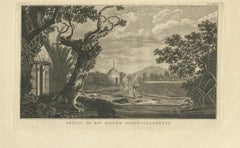 Stampa antica dell'isola della Nuova Caledonia di Cook, 1803