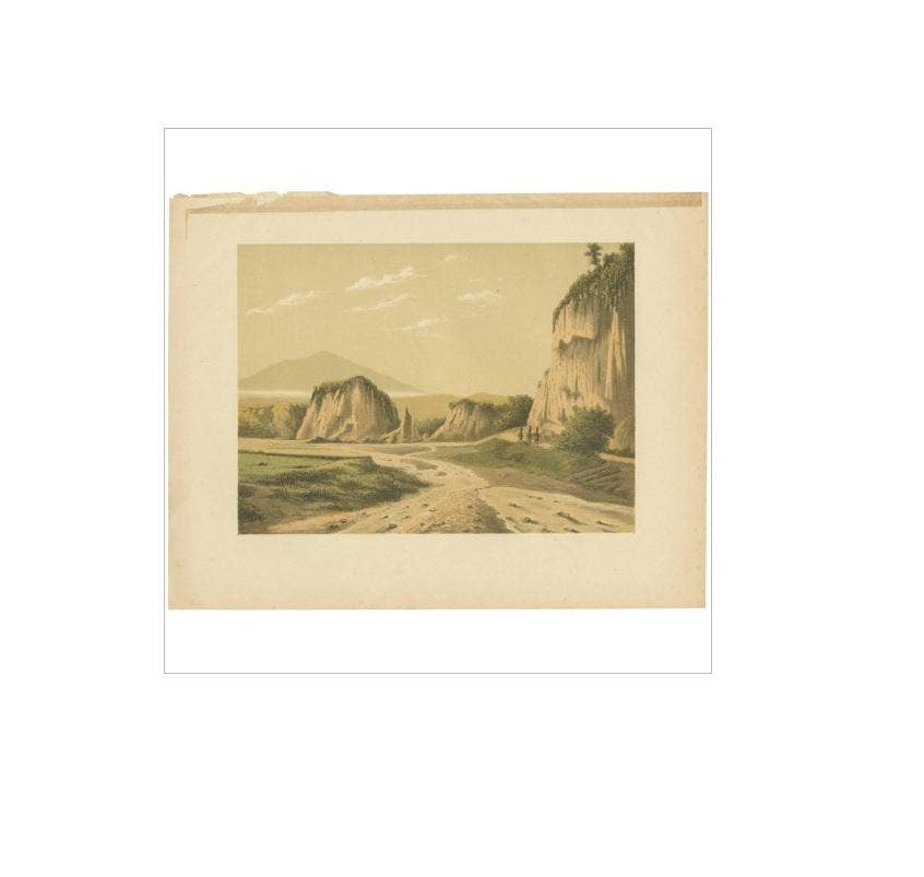 Antique Print of Ngarai Sianok 'Sumatra' by M.T.H. Perelaer, 1888