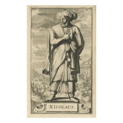 Antiker Druck von Nicolaus, Christian Heresy, veröffentlicht ca. 1701