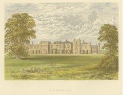 Stampa antica di Panshanger di Morris, 1880 circa
