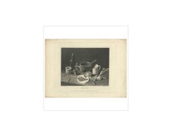 Antique Print of 'Penury' Made After P. Pasquin, 1796