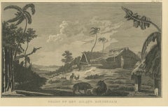 Antique Print of Rotterdam Island by Klauber, circa 1810