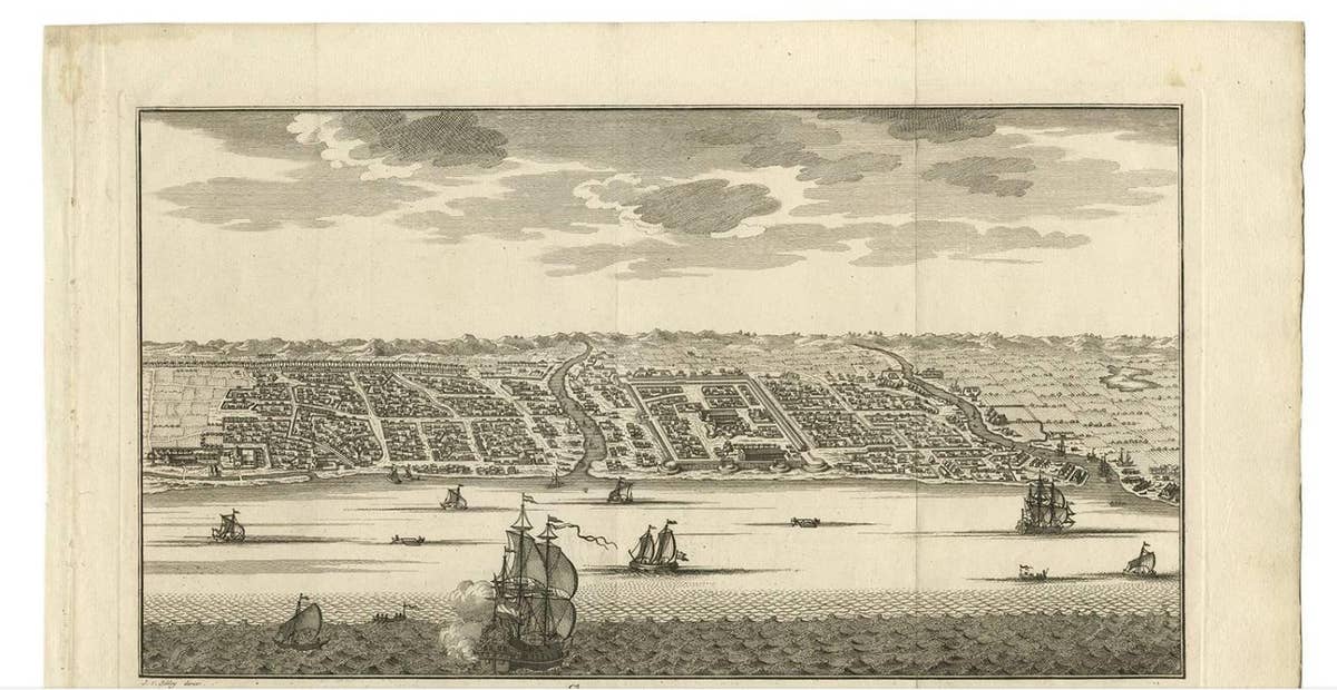 Antique Print of Samboupo ‘Sulawesi, Indonesia’, 1750
