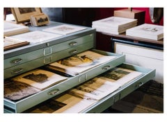 Grabado antiguo de Sir John Crosby, sargento de armas, 1842