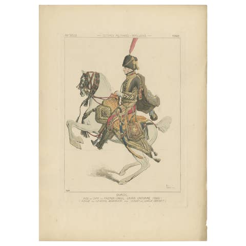 Antique Print of Sir Thomas Wharton by Jacquemin, 'c.1870'