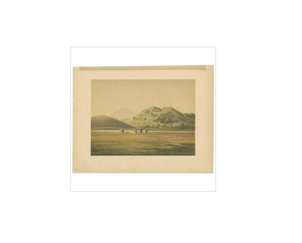 Antique Print of Siva Temples 'Indonesia' by M.T.H. Perelaer, 1888