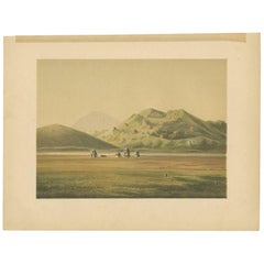 Antique Print of Siva Temples 'Indonesia' by M.T.H. Perelaer, 1888