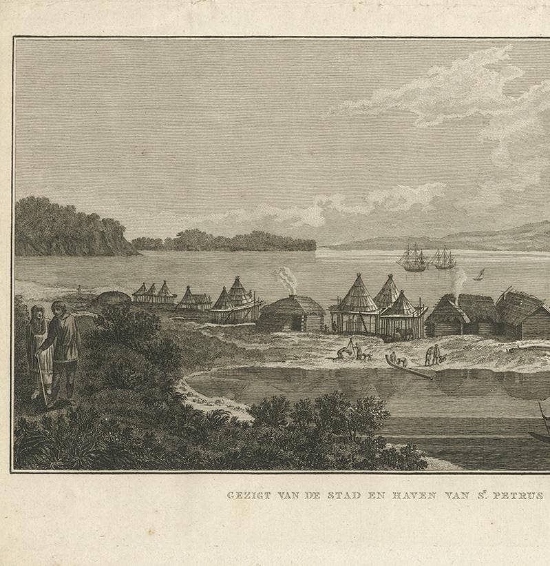 Antique Print of St. Peter and St. Paul by Cook '1803'