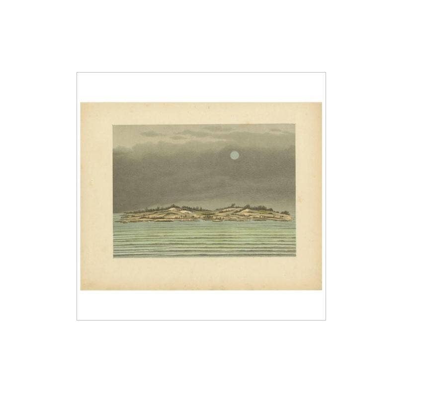 Antique Print of Tanjung Belimbing by M.T.H. Perelaer, 1888