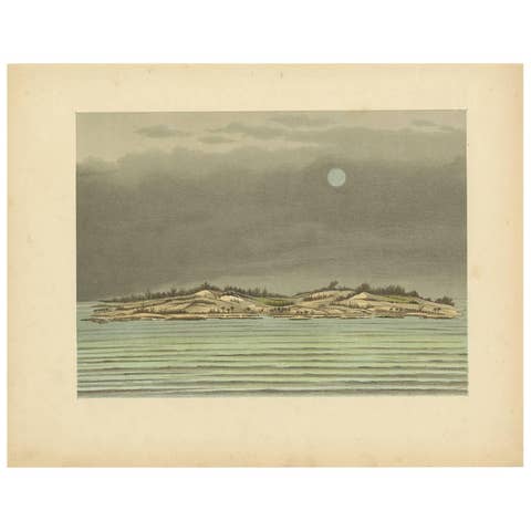 Antique Print of Tanjung Belimbing by M.T.H. Perelaer, 1888