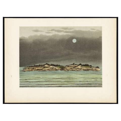Antique Print of Tanjung Belimbing, Indonesia, 1888