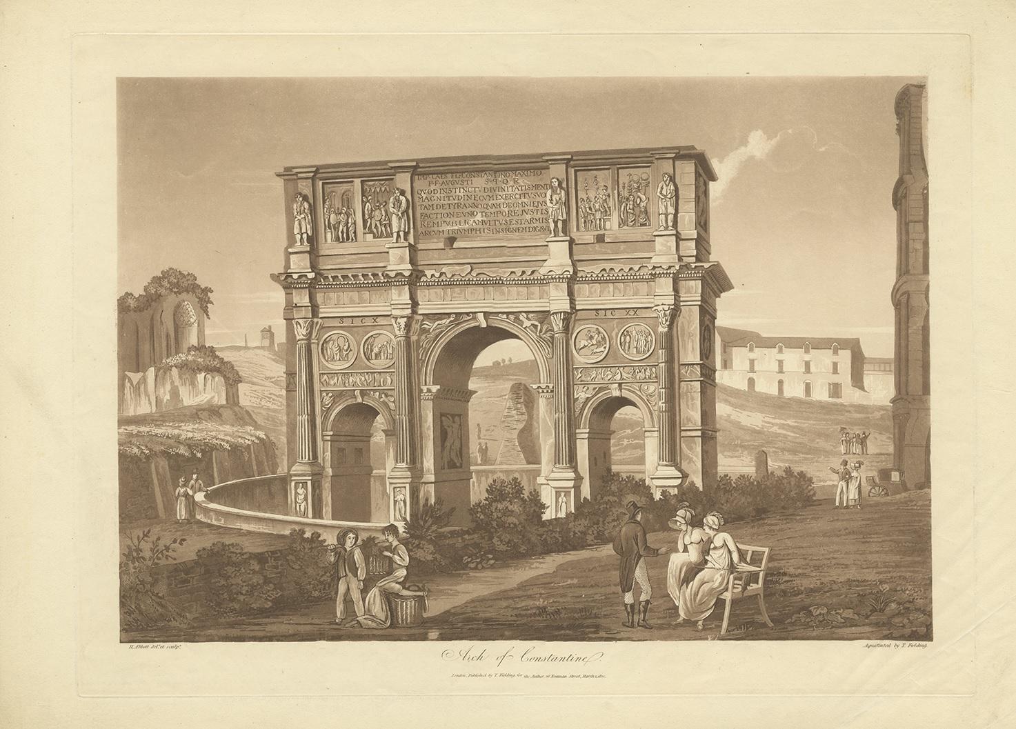Stampa antica dal titolo 