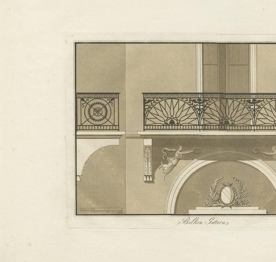 disegno di un balcone