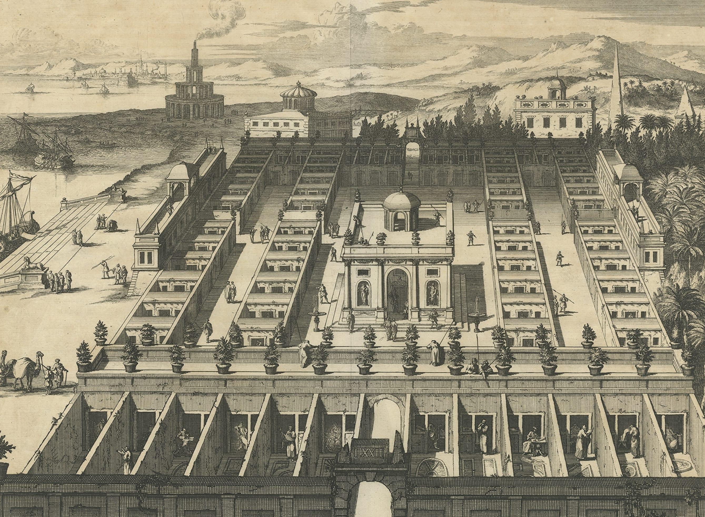 Description : Gravure religieuse ancienne intitulée 