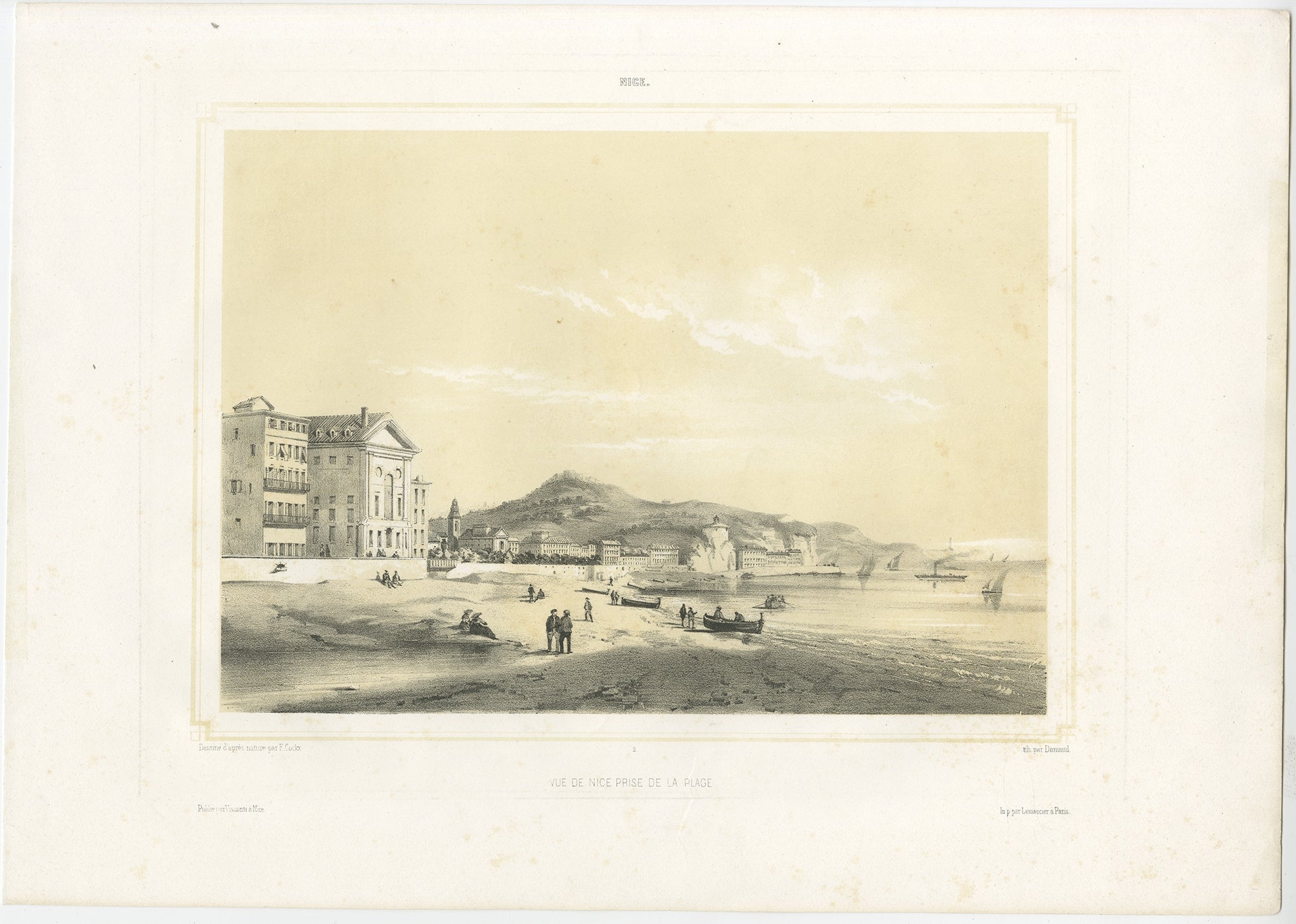 Stampa antica intitolata 