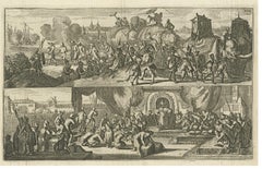 Antique Print of the Dutch visiting Arakan in Southeast Asia, 1775