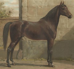 Antique Print of the East Prussian Horse by O. Eerelman, 1898