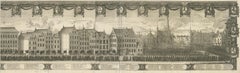Antique Print of the Funeral of King Charles X Gustav of Sweden 'c.1660'