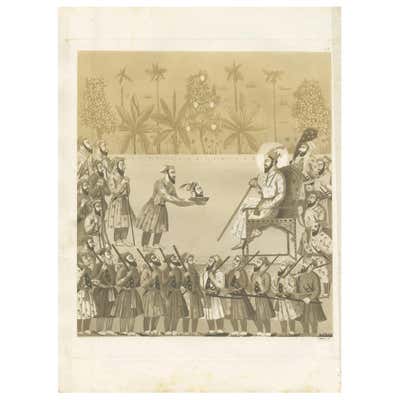 Hand Tinted Print