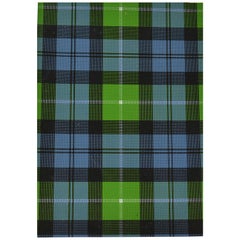 Antique Print of the Scottish Clan Campbell Tartan, circa 1860