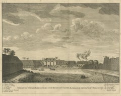 Antique Print of the Sugar Warehouse of Batavia by Valentijn, '1726'