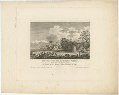 Antique Print of Tinian Island, Part of the Northern Mariana Islands