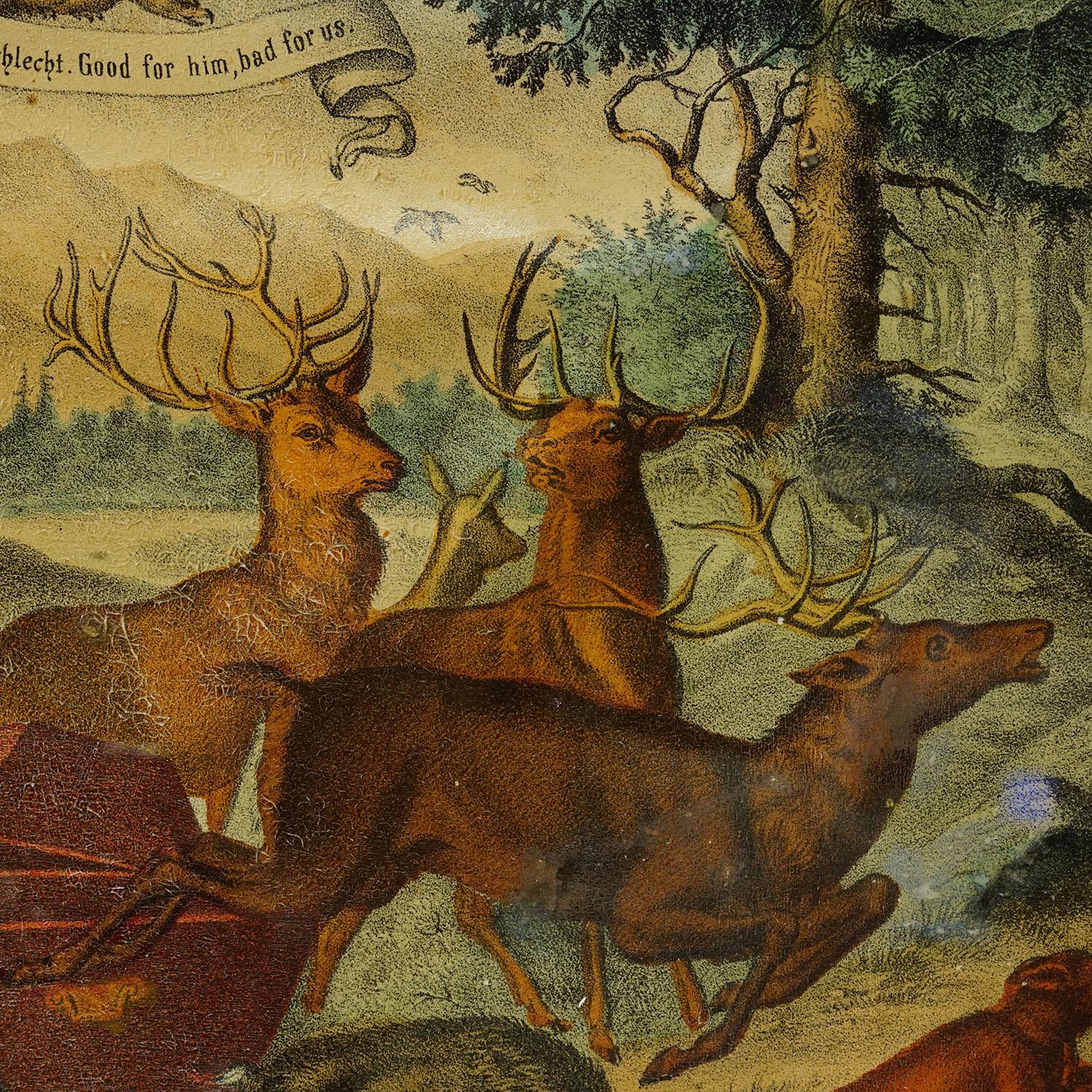 Allemand Gravure ancienne 