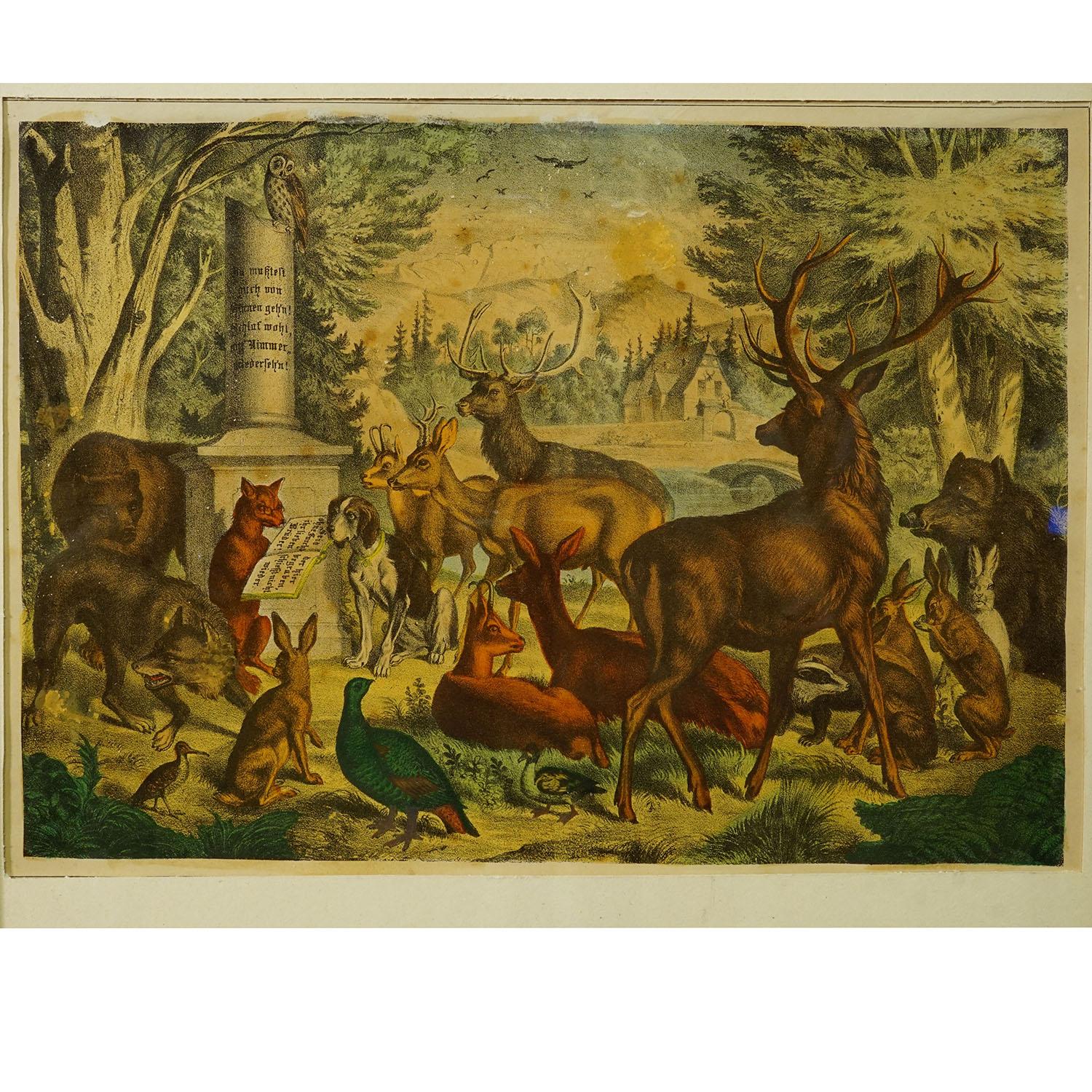 Country Gravure ancienne 