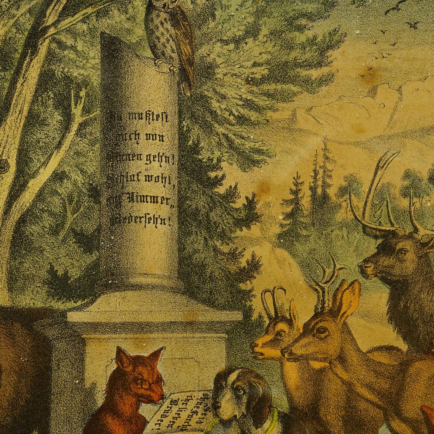 Allemand Gravure ancienne 