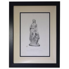 Antique Print, "The Lady of the Lake"