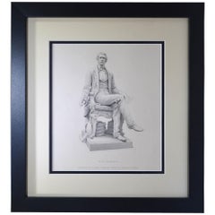 Antique Print, "W. H. Seward"